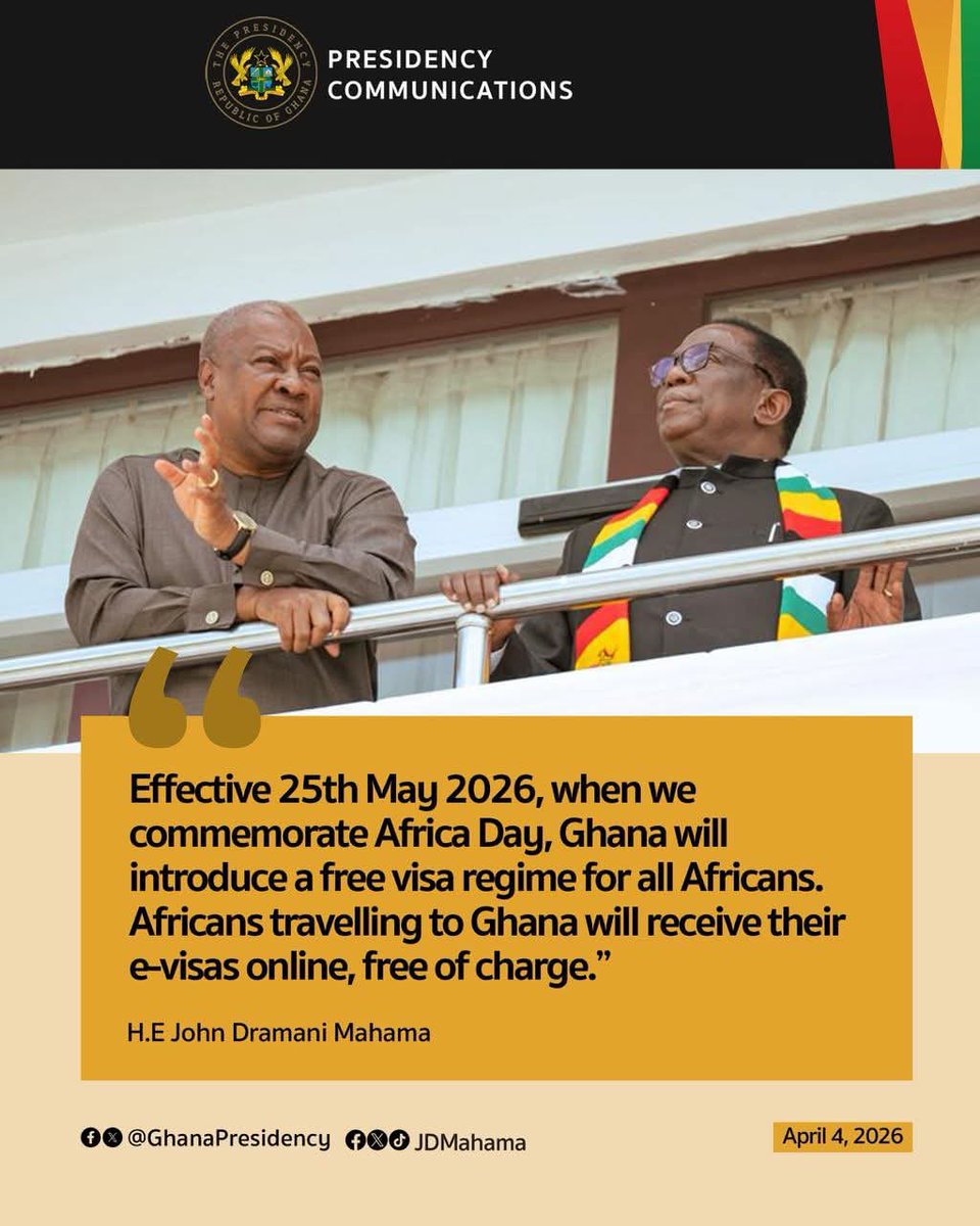 Ghana Presidency tweet media