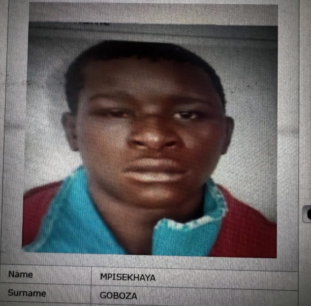 MDNnewss's tweet photo. Manhunt Underway After Eight Detainees Escape Eastern Cape Police Cells

Eastern Cape police have launched a province-wide manhunt for eight detainees who escaped from custody at the Afsondering Police Station in Maluti on Saturday, 4 April 2026.

The men broke out of the station’s holding cells. Police spokesperson Brigadier Nobuntu Gantana confirmed that the circumstances of the escape are still under investigation, including a separate case of aiding and abetting to establish whether outsiders helped facilitate the breakout.

The escapees have been named as:

· Asiphe Yawu
· Abraham Gobozi
· Kwanele Mzala
· Siphelele Mkhulisi
· Thabo Nana
· Siphelele Nondolo
· Anele Ludidi
· Sinethemba Mazendala

Police have released photographs of the men and described them as dangerous criminals. Members of the public are urged not to approach or attempt to apprehend them.

Anyone with information is asked to contact the investigating team directly: Sergeant Matabane on 076 342 4033 or Constable Mantelefu on 073 109 7962. 

Tips can also be submitted anonymously via Crime Stop on 08600 10111 or the MySAPS App.