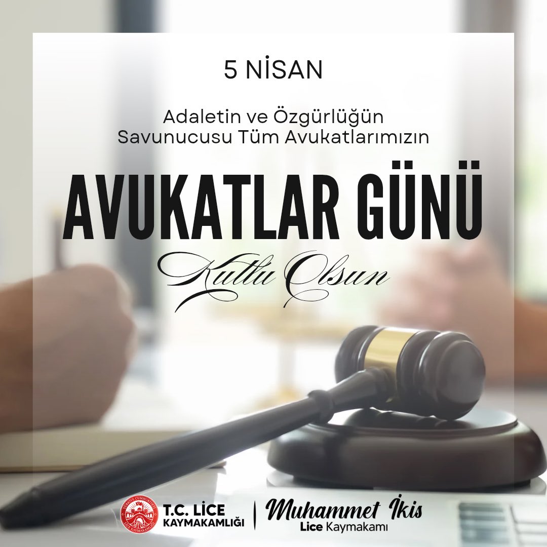 T.C. Lice Kaymakamlığı tweet media