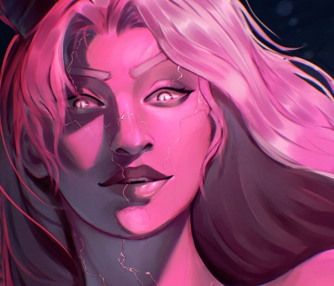 auroraaesthetik's tweet photo. This was supposed to be a quick portrait pratice between bigger projects 😑 Welp. Five redos and two mental breakdowns later at least I have a new pfp. #digitalart #oc #dndart https://t.co/4TSg83xaw0