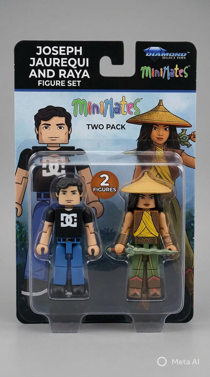 joseph_jaurequi's tweet image. Diamond Select Minimates Joseph Jaurequi and Raya Two Pack Figure Set. #JosephJaurequi #RayaAndTheLastDragon #DiamondSelect #Minimates