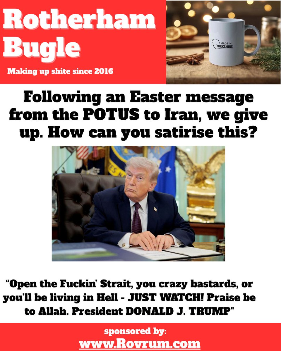 The Rotherham Bugle tweet media
