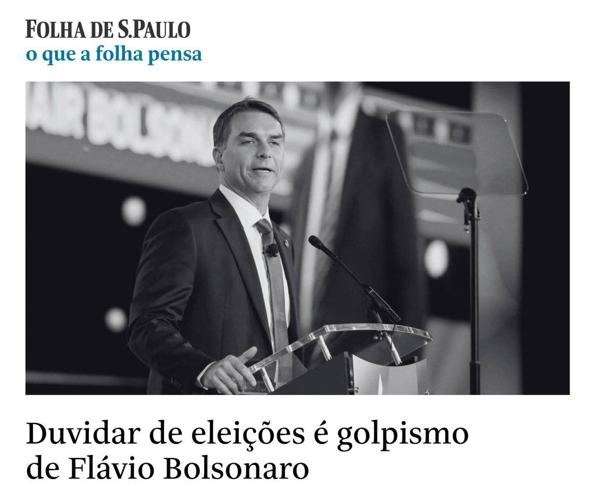 Tal pai tal filho, ambos golpistas. Até a Folha reconhece isso.