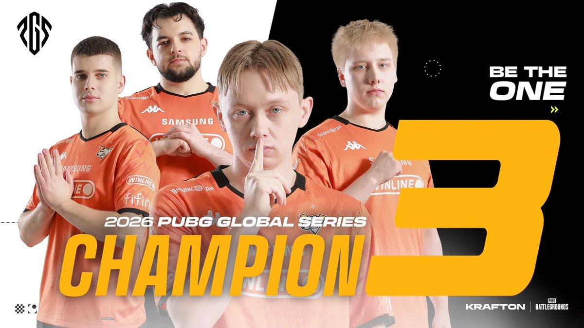 PUBGEsports_JP's tweet image. PGS 3 グランドファイナル DAY 3 結果✨

ポイント差をさらに広げて🔥
PGS 3で優勝したのはVP🏆
おめでとうございます！🎉

🗓️ 大会日程
• PGS 3: 2026.4.2 ~ 2026.4.5

🔥 試合開始時間
19:00 日本時間

配信チャンネル：
🔴youtube.com/@PUBGEsportsAP…
🟣twitch.tv/pubgjapan

#PUBG #PUBGEsports
