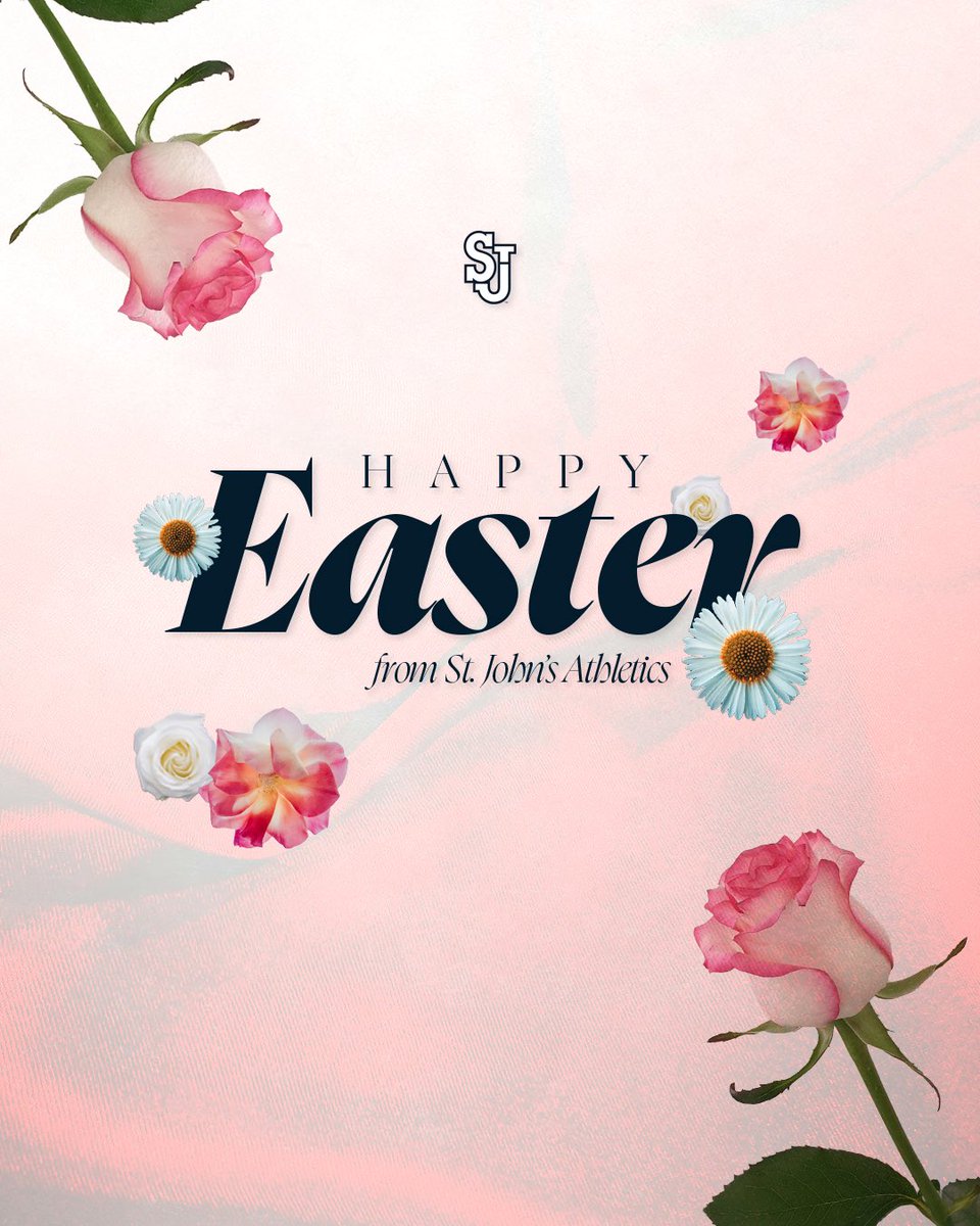Happy Easter from St. John’s Athletics!!🐣🐰
