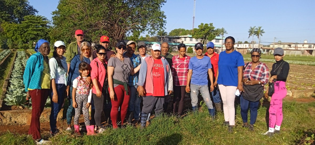 YaneisyO32304's tweet image. Se efectua trabajo voluntario en el organoponico 4 de Abril de Jagüey Grande.🇨🇺La producción de alimentos es prioridad del Programa Económico y Social del Gobierno 2026.
#MatancerosEnVictoria