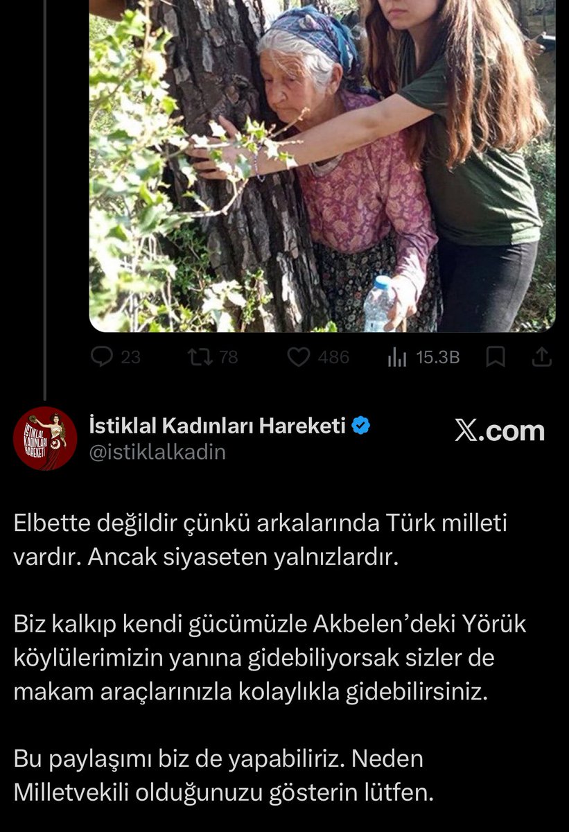 İstiklal Kadınları Hareketi tweet media
