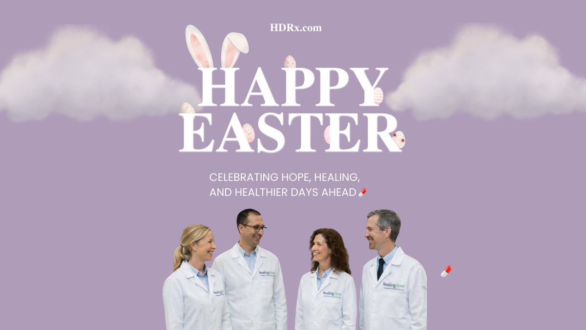 Happy Easter! 

Celebrating hope, healing, and the bright days ahead. We hope your day is filled with joy, peace, and plenty of sunshine. 

#HappyEaster2026 #HDRx #FarmingtonHillsMI #OaklandCountyMI #MetroDetroit