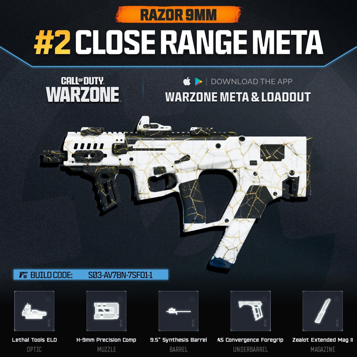 WZStatsGG's tweet image. ‼️🚨 CLOSE RANGE META - SEASON 3 🚨‼️

💥 Here are the Top 3 Best Close Range Meta Loadouts to use in #Warzone Season 3! 🔥

🥇 VST
🥈 RAZOR 9MM
🥉 KOGOT-7