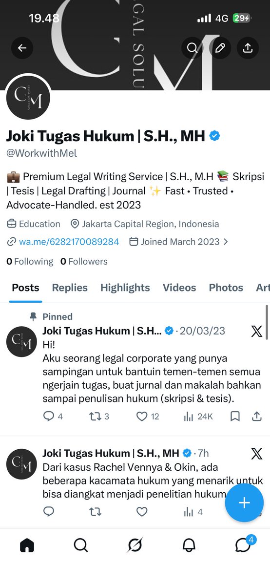 WORKWITHMEL2's tweet photo. 🚨 PENGUMUMAN PENTING 🚨
Halo teman-teman semua, kami ingin menginformasikan bahwa akun utama kami @WorkwithMel saat ini sedang terkena suspend oleh pihak X.
Untuk memastikan layanan tetap berjalan lancar, seluruh operasional kini dialihkan ke akun baru ini: @WORKWITHMEL2. https://t.co/aPNSME2pPQ
