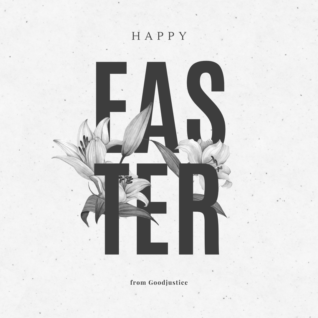 goodjustice's tweet photo. Happy Easter from Goodjustice! #goodjustice https://t.co/dkvTGWHzG0