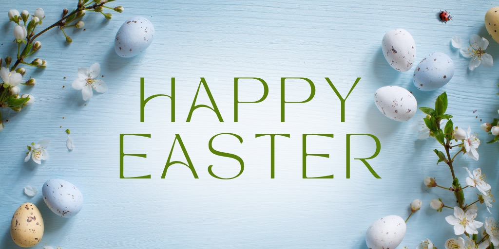 Wishing you a blessed and joyful Easter filled with hope and renewal.