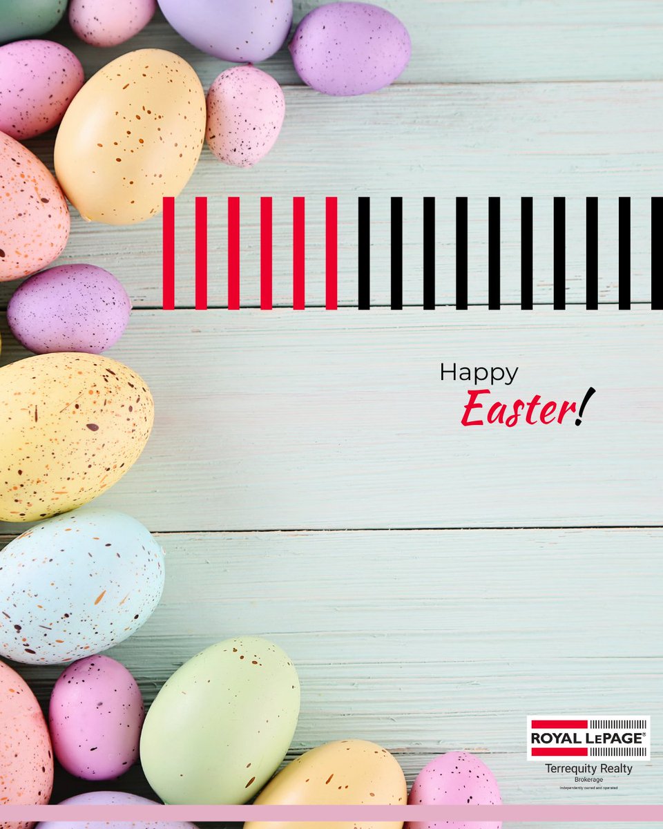 Terrequity's tweet photo. Happy Easter! 🐰🌷 May your day be filled with fresh beginnings, sweet moments, and time well spent with the people who matter most. Wishing you a day full of joy, sunshine, and a little extra chocolate! 🐣✨
#EasterVibes #SpringAwakening #RLP #RoyalLePage #TerrequityRealty https://t.co/OIDzclFxWC