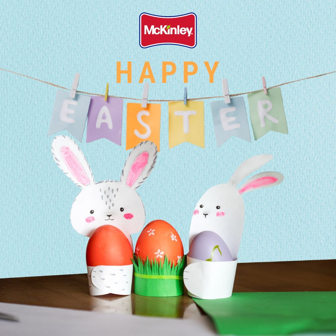 Happy Easter! 🐰

We're wishing you a day full of joy with your family.

Why not celebrate by repurposing old paper, cardboard, boxes, and other materials into fun Easter crafts and decorations at home? ♻️🎨

#Easter #McKinleyPackaging #McKinleyPaper #Packaging #Paper