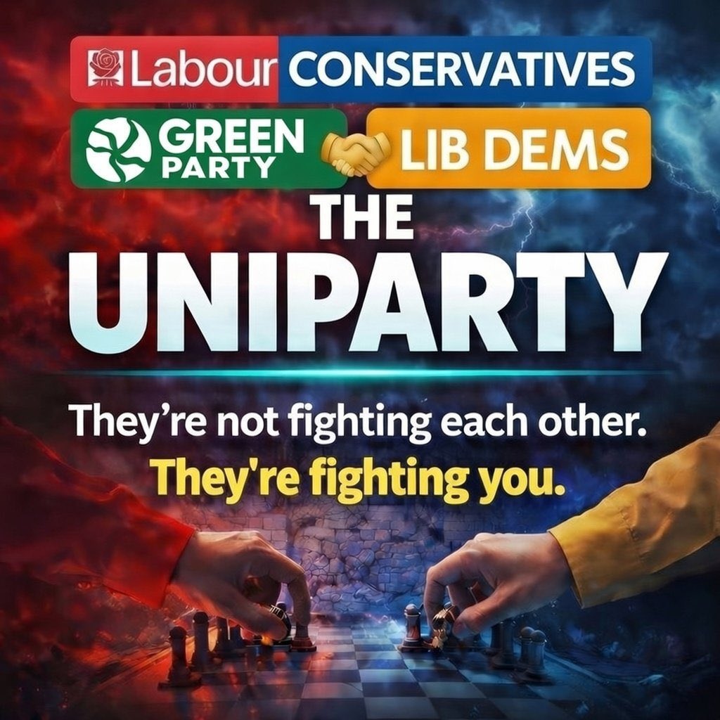 <a href="/UKLabour/">The Labour Party</a> It’s over for; THE UNIPARTY.