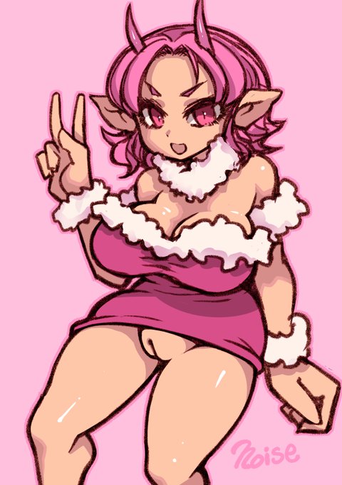 ピンクの悪魔っ娘です 