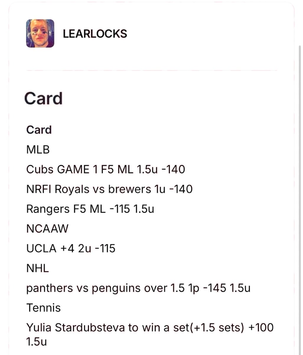 CapperSync tweet media