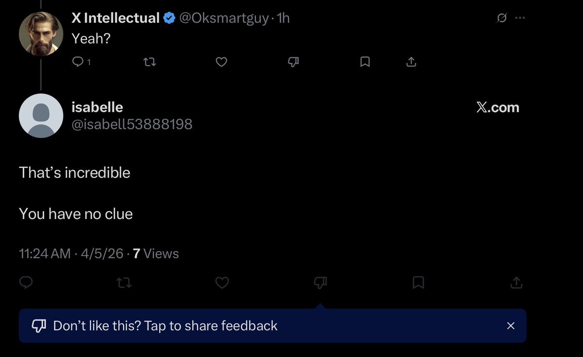 X Intellectual tweet media