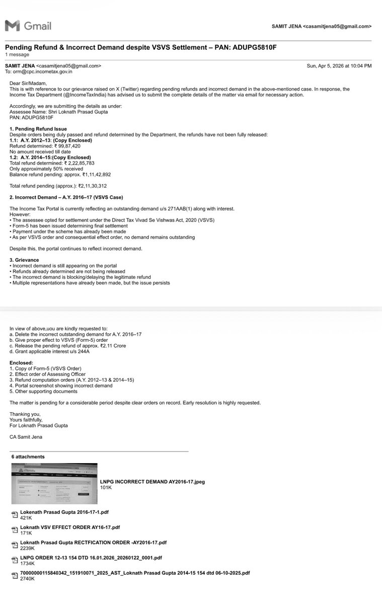 CA Samit Jena tweet media