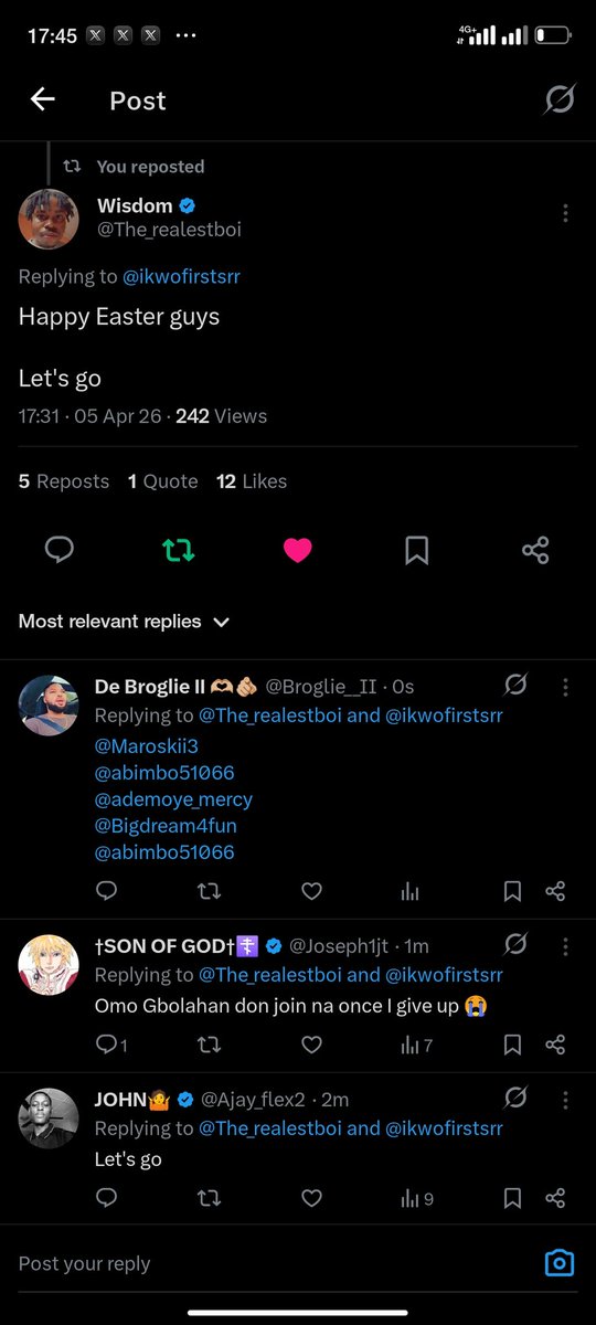Broglie__II's tweet photo. @The_realestboi Abrother ah don do the needful 🙏🏾🙏🏾🙏🏾 

8151219415

Opay 

Innocent j.

Thanks 🙏🏾🙏🏾

@The_realestboi https://t.co/RNPPfJTK1z