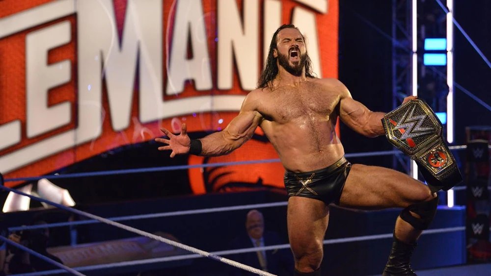 Cory_Hays407's tweet photo. On this day in 2020, Drew McIntyre defeated Brock Lesnar to become WWE Champion https://t.co/CsqUCjmoqP