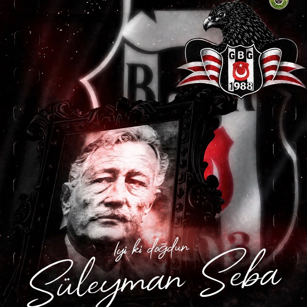 gencbesiktasli's tweet photo. Süleyman Seba sadece bir başkan değil, bir duruştu.

Onun adı; dürüstlük, sadakat ve Beşiktaş’a adanmış bir ömür demekti.

İyi ki doğdun efsane başkan…
İzindeyiz, yolundayız. https://t.co/RPGX65GyFB