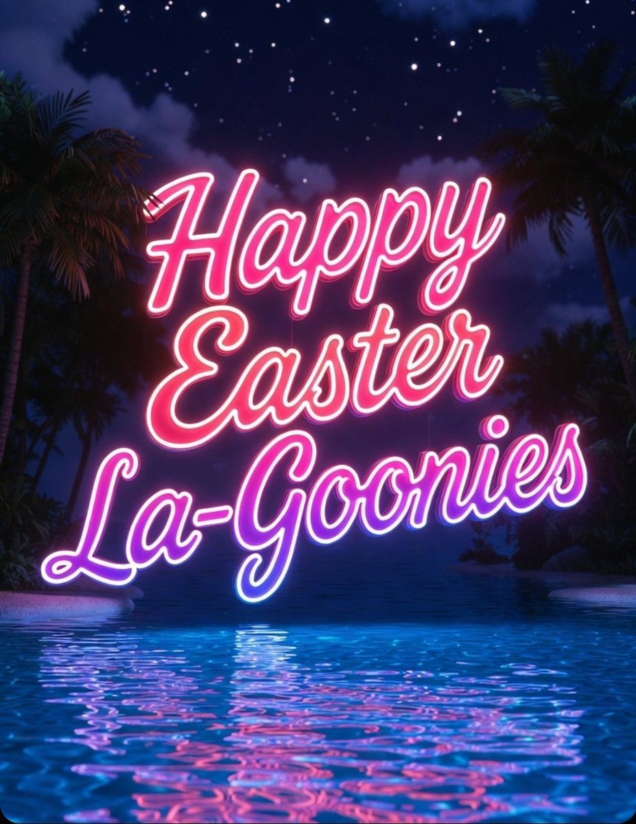TRPPS_TRUE_TALK's tweet photo. Hey Hey La-Goonies 🤙
Happy Easter!!!
I hope Y'all have a blessed day 🙏 💓
#TRPP
#TRPPTRUETALK
#LA-GOONIES https://t.co/7aLxtLILNK