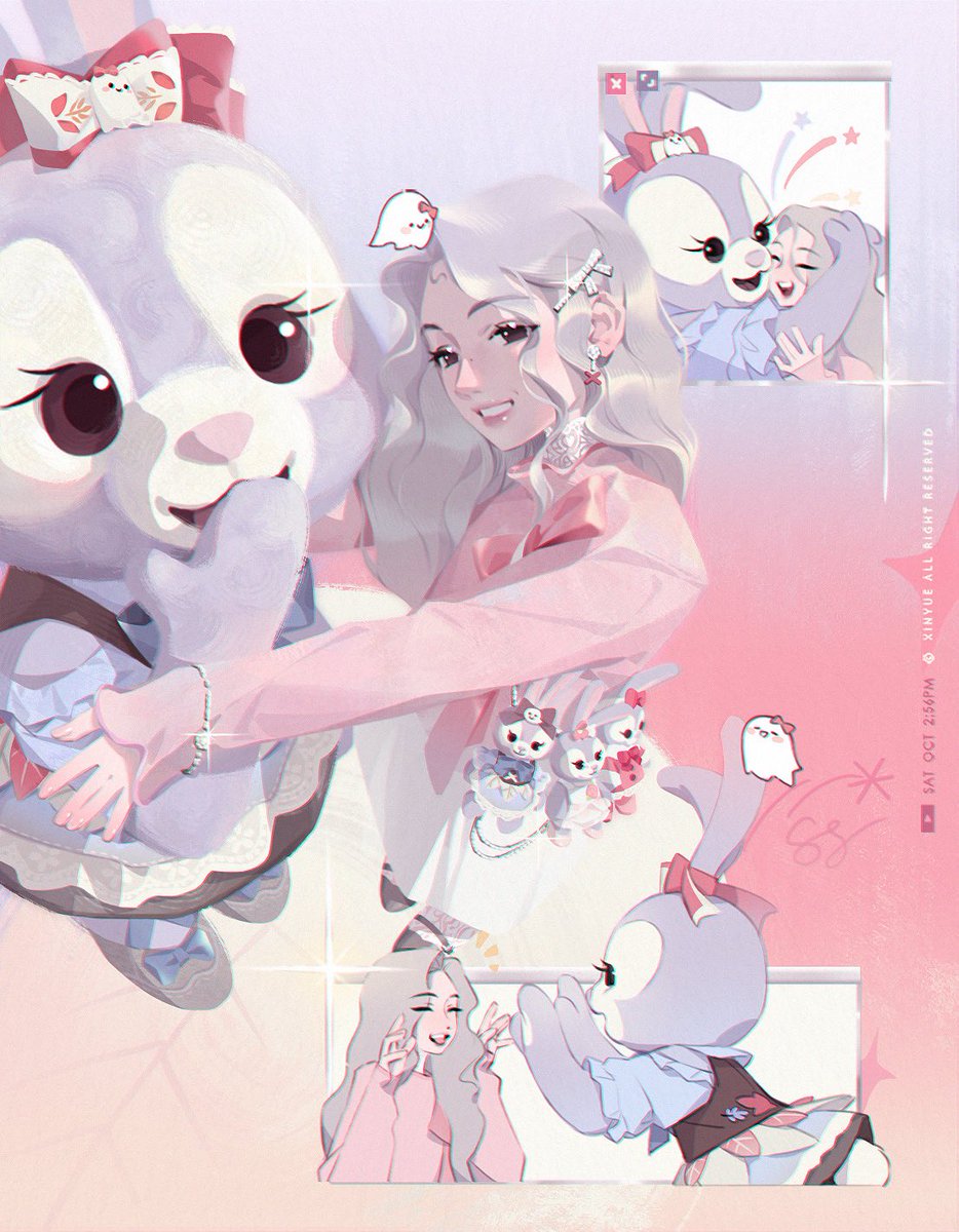 XINYUEXUU's tweet photo. Posting some old projects. ｜ 万圣露露Trick or treat！

 #fanart #conceptart #illustration #stellalou #characterdesign https://t.co/lv4tfub54T