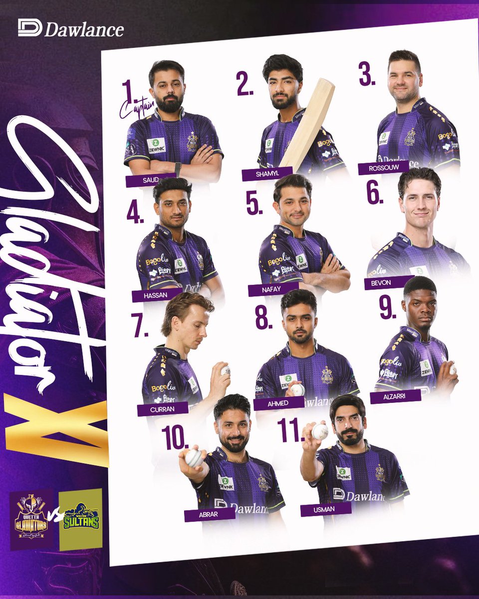 Quetta Gladiators tweet media
