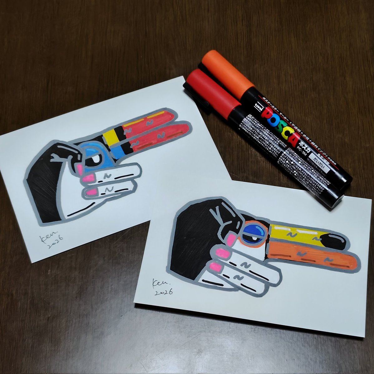 ken11296380's tweet photo. left hand toucans

#illustration #POSCA https://t.co/mt3eqCAhgv