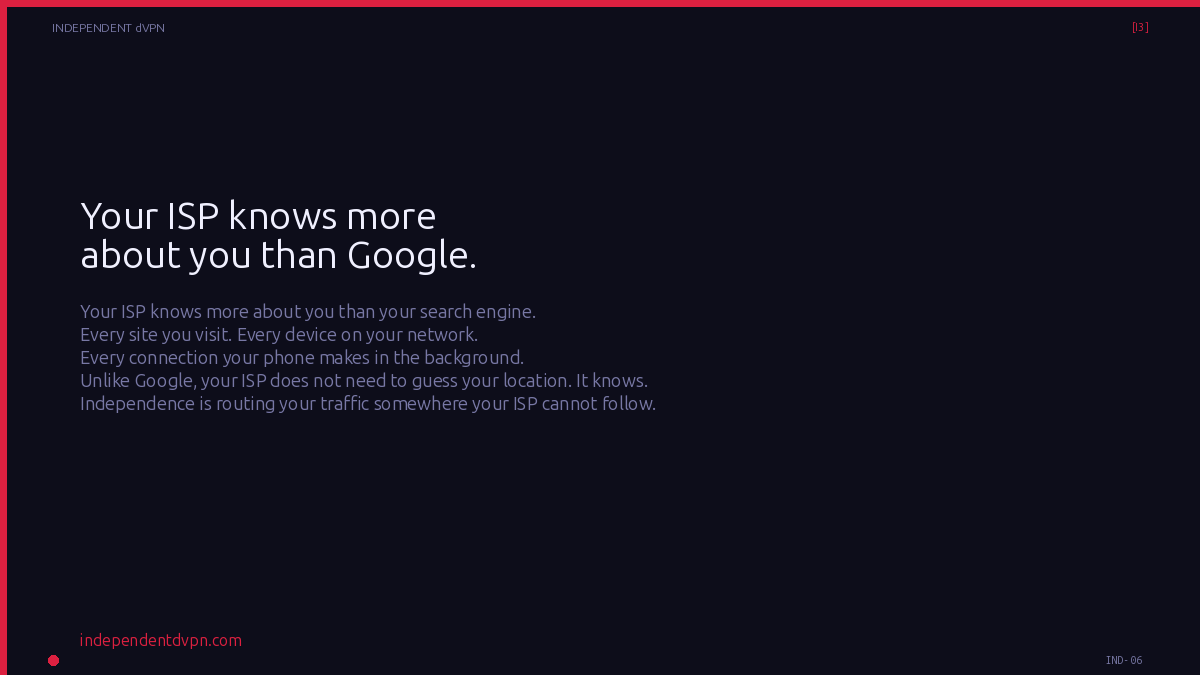 Independent dVPN tweet media