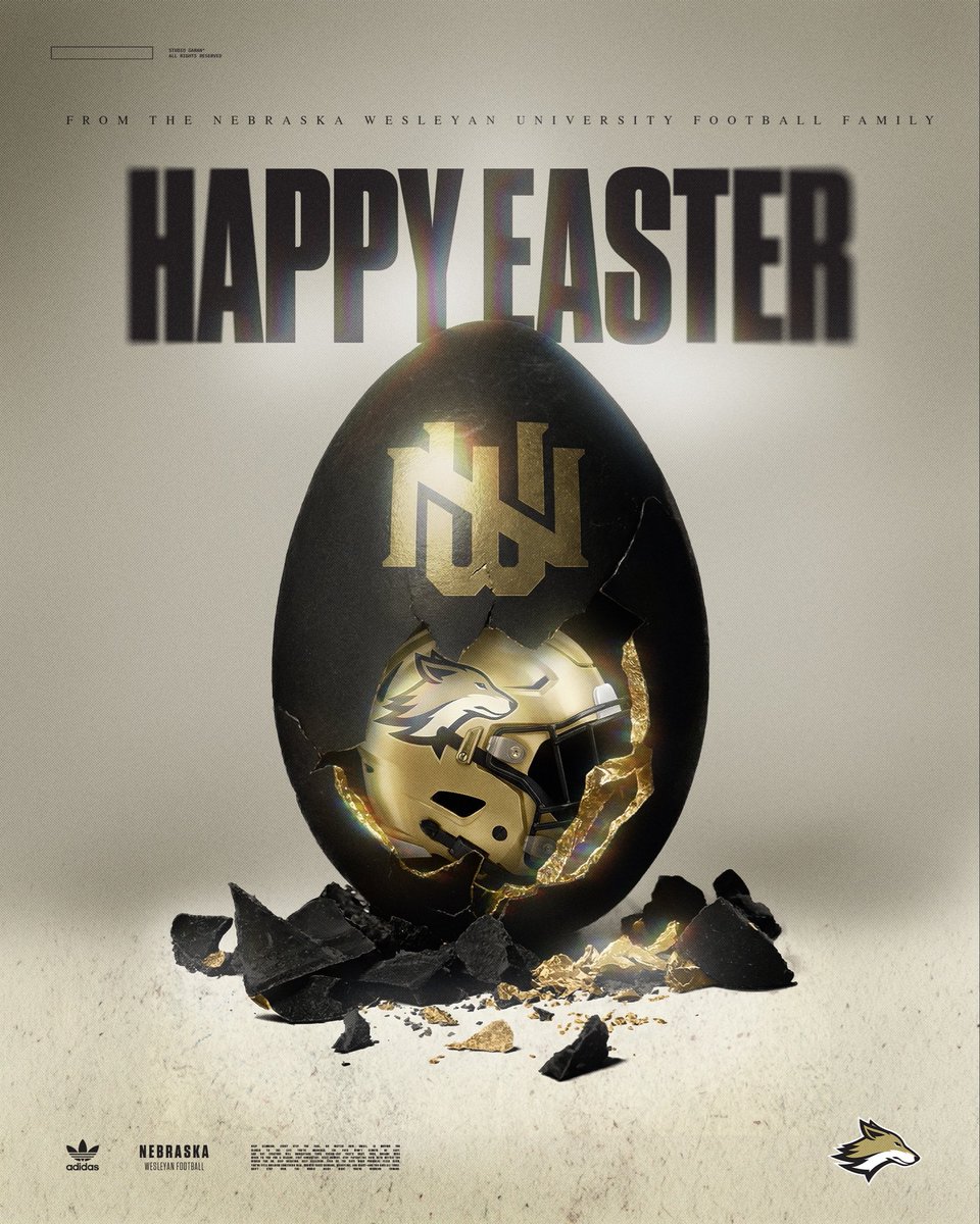 NWUFootball's tweet photo. “5 The angel said to the women, “Do not be afraid, for I know that you are looking for Jesus, who was crucified. 6 He is not here; he has risen, just as he said. Come and see the place where he lay.” - Matthew 28:5-6

Happy Easter from the NWU Football program!!🐰🐣
#YipYip https://t.co/LlAIGASrhy