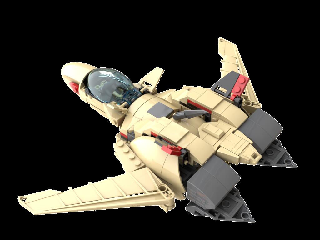 NIGHTSTALKER102's tweet photo. 我使用乐高积木设计了一个可以变形的YF-19 MOC。YF-19圣剑是来自《Macross Plus》里的变形战斗机器人，我从第一次看动画的时候我就认为这是最伟大的VF变形。现在依然这么觉得。后来我入手了一个SD infinite的VF-25，它的变形太巧妙了，因此我就产生了把YF-19做成SD变形的想法。#MACROSS #LEGO https://t.co/qm7hVJUZPS