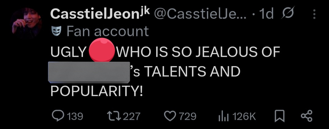 btsevenreports's tweet photo. 55k followers for this akgae who's targeting 🐨 with multiple hate posts. Report under hate, abuse and harassment + spam.
📌https://t.co/ILs9LpfTiZ https://t.co/zL6aNhr0s8