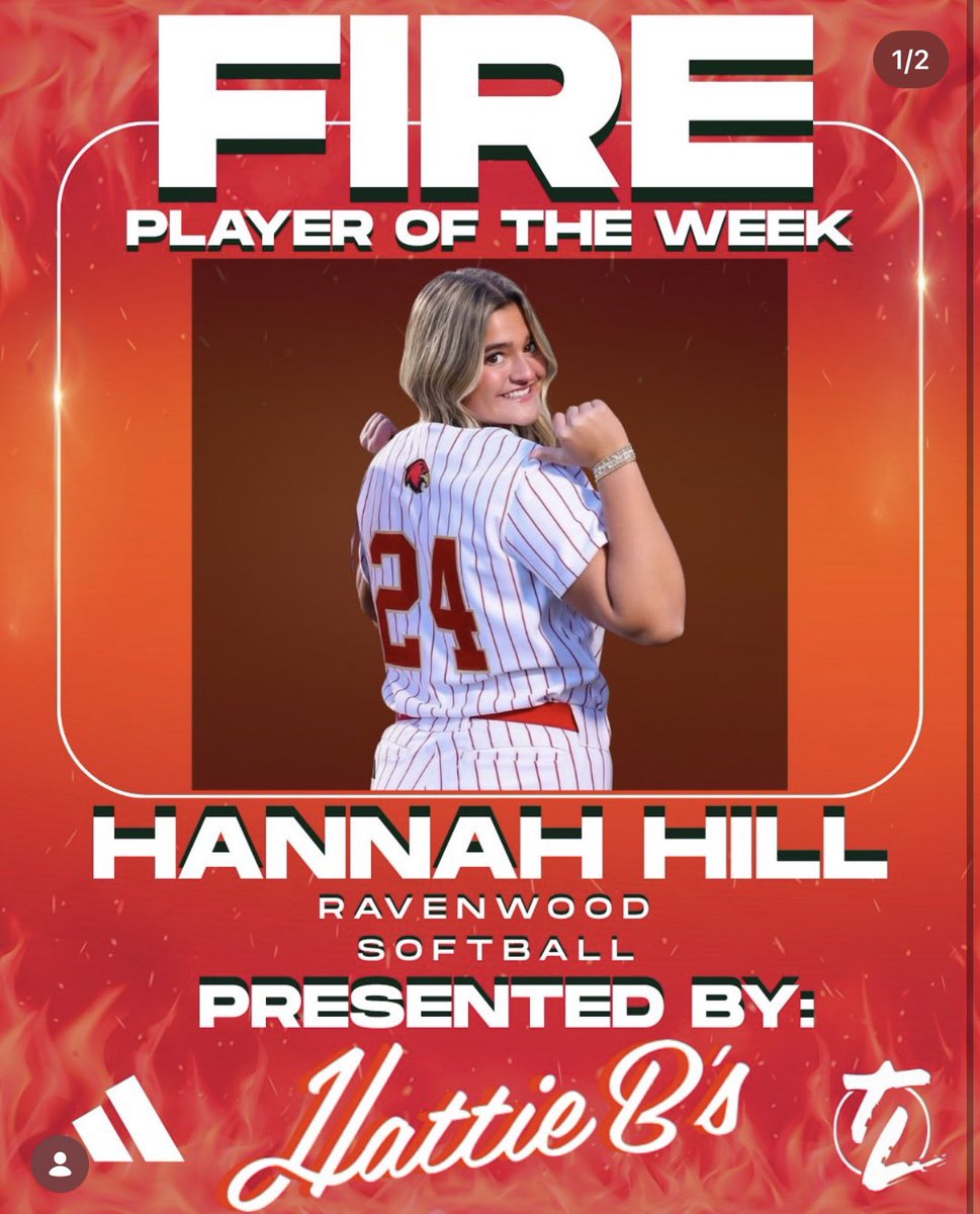 hannahhill27's tweet photo. Honored to be WILCO Fire player of the week!!! @wcsRHSAthletics https://t.co/4MESSvjg0p