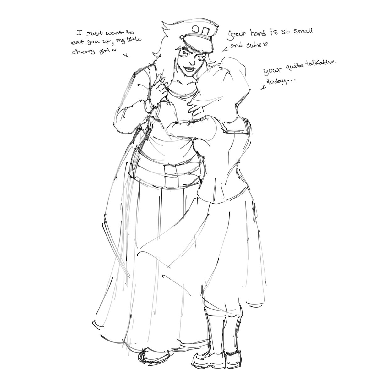 kitkat_natkat's tweet image. Gonna be doing some comm for a bit but hopefully I post more soon!

Sketched jotakak hehe

Fem designs: @febreezy_lalala 

#sketch #jotakak #genderswap