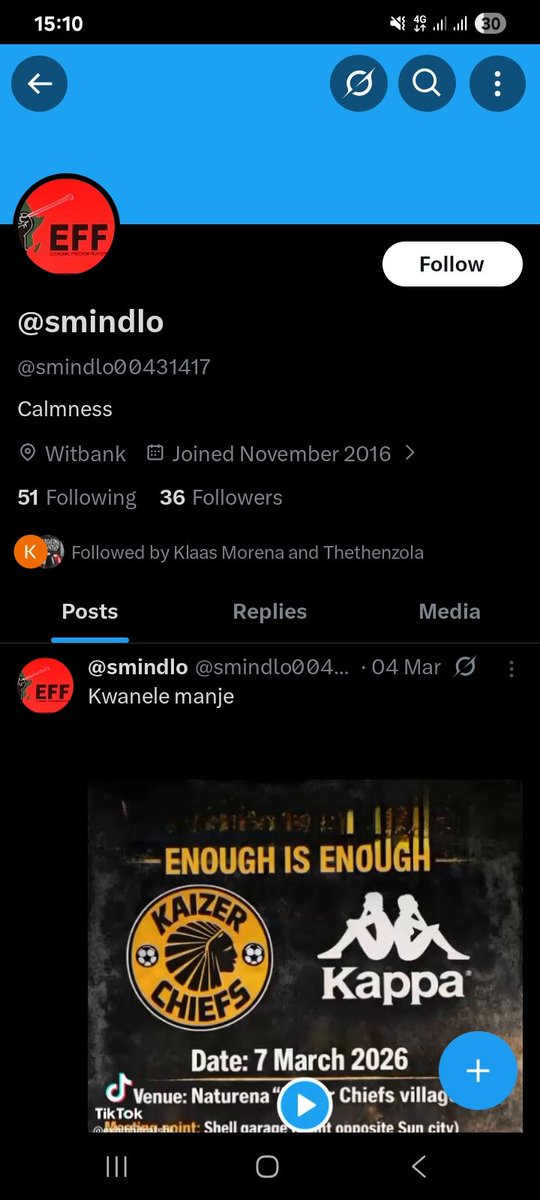 Motlokwa wa mamphela tweet media