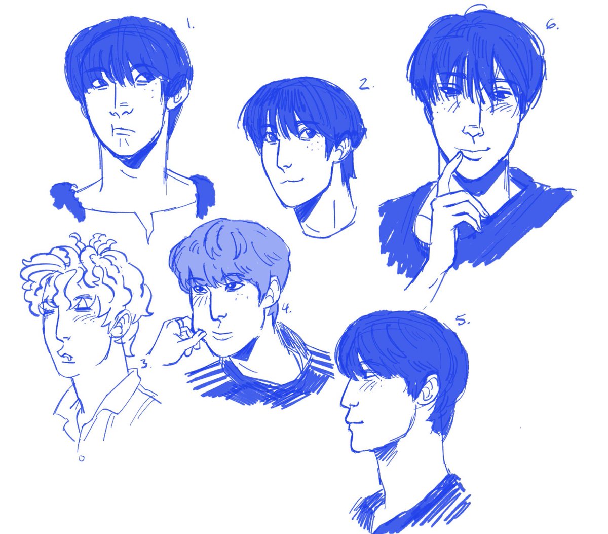 yuyu practice,,,why’s he so hard to draw