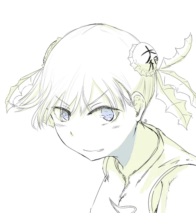 塗り方を変えてみます。