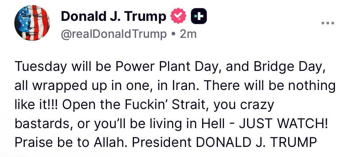 BrightPalestine's tweet photo. The terrorist criminal Donald Trump threatens Iranian civilians with hell after having promised them salvation from oppression as he used to claim.
#FreePalHostages
#FreeDrHussamAbuSafiya https://t.co/EauN3FYDMe