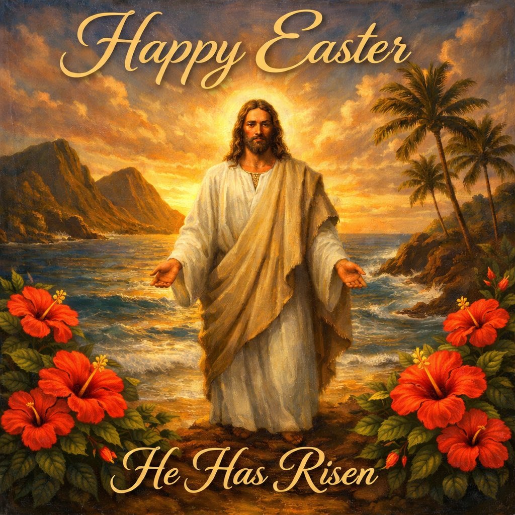 We hope your day is blessed with joy today. Happy Easter!