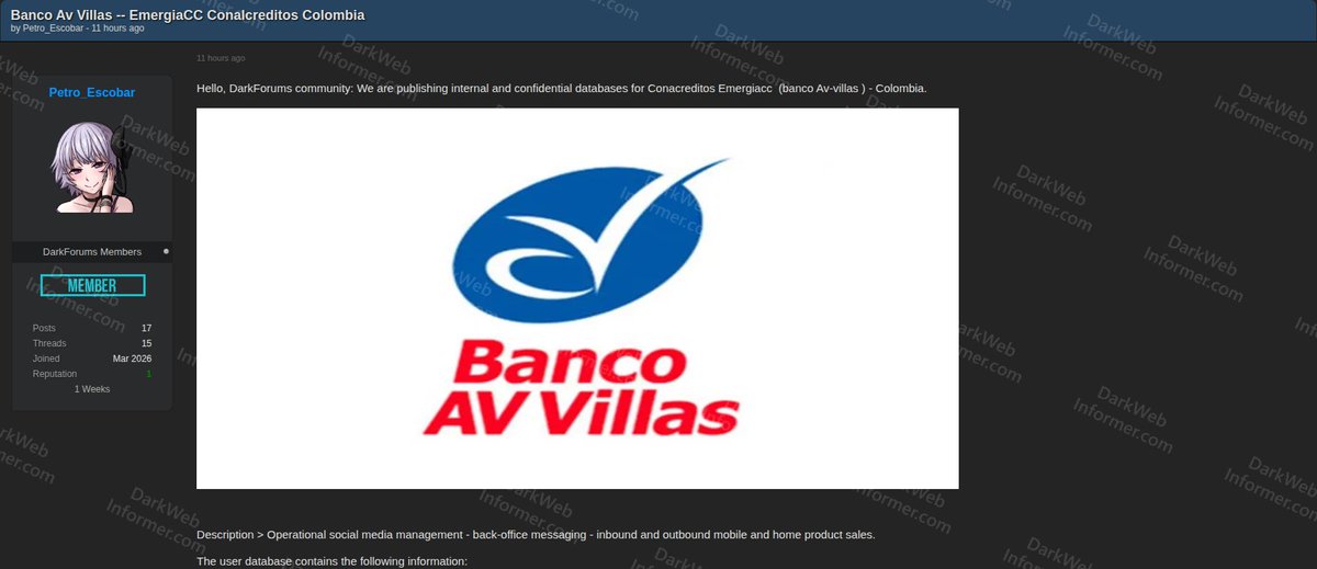 Dark Web Informer tweet media