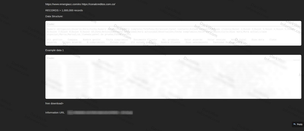 Dark Web Informer tweet media