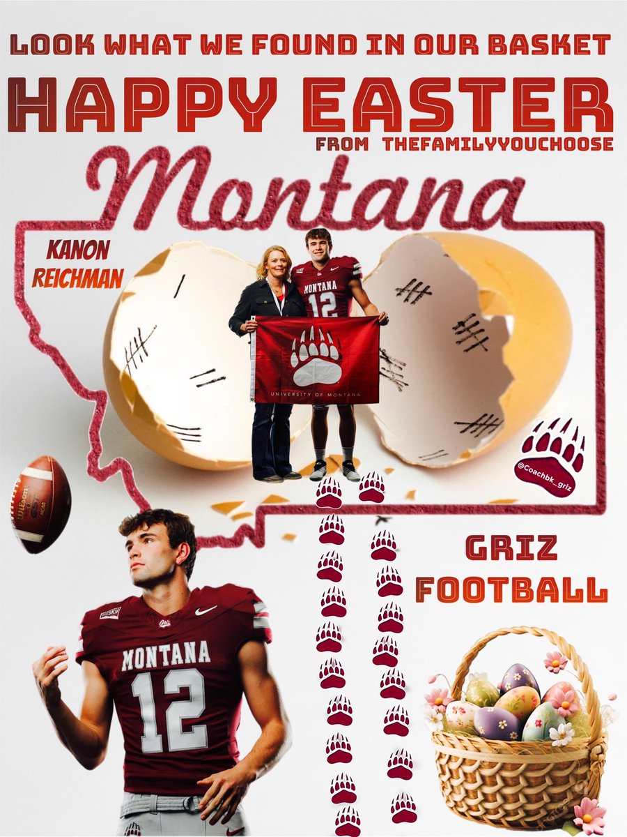 KanonReichman's tweet photo. Happy Easter! @Coachbk_griz @KeatonJ_3 https://t.co/L7pIZ1VMgW