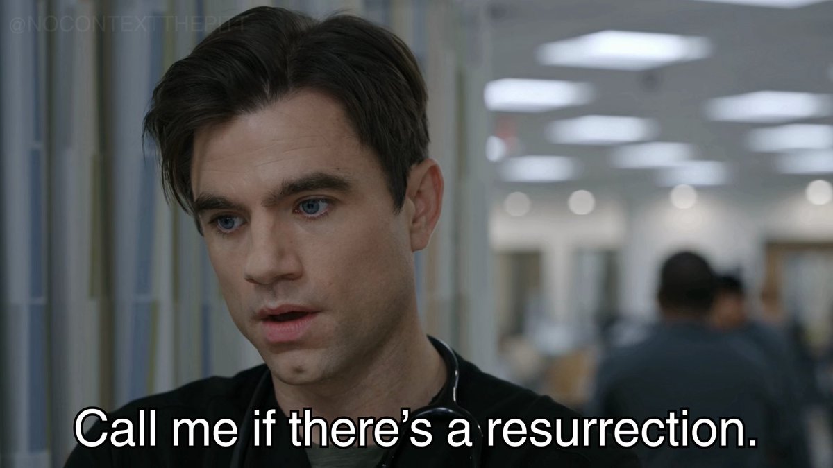 No Context The Pitt tweet media