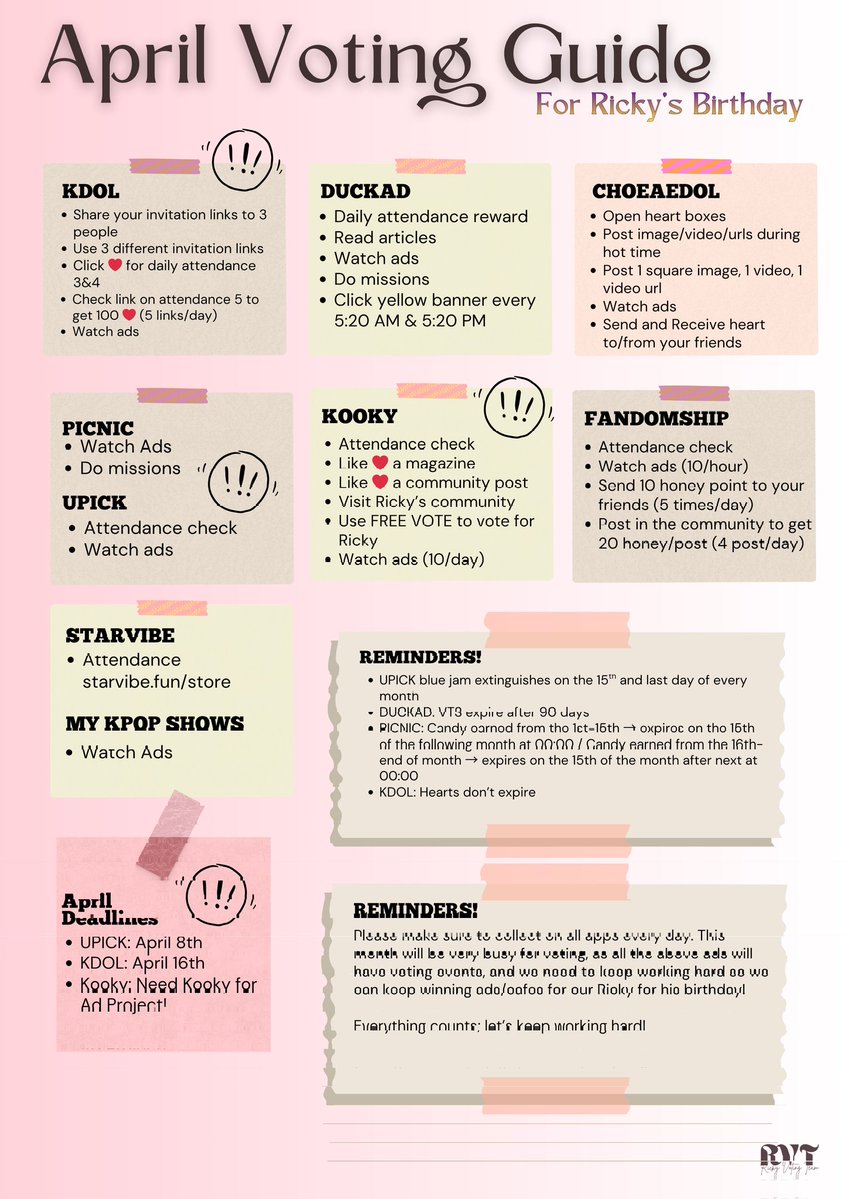 RICKY VOTING tweet media