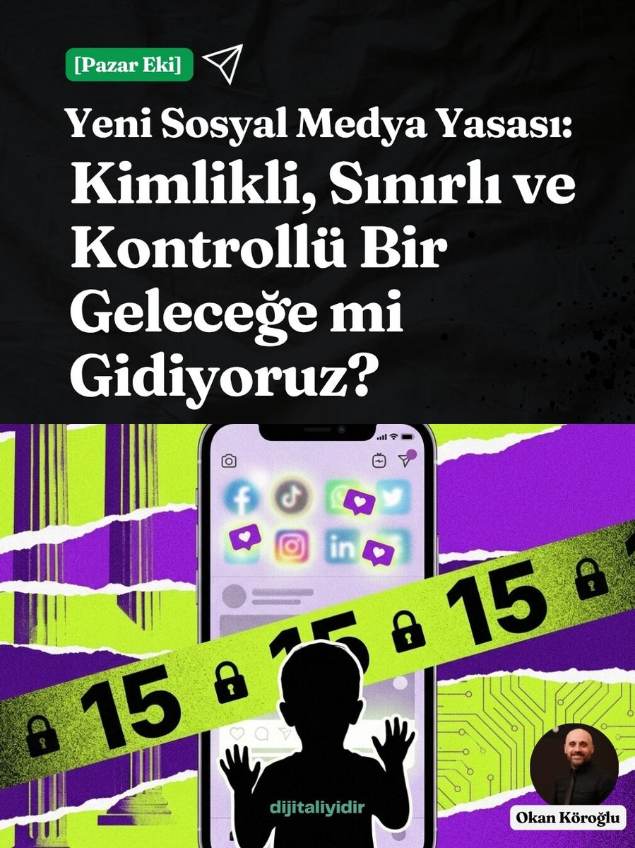 [Pazar Eki]’nin yeni sayısı yayında.

Ekibimizden Okan Köroğlu’nun hazırladığı “Kimlikle Sosyal Medya: Güven mi, Gözetim mi?” başlıklı yazımız web sitemizde.