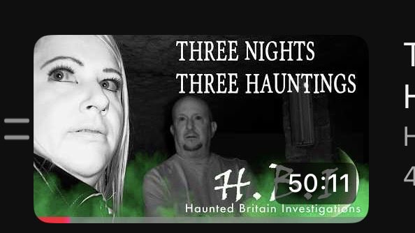 Official HBI (Haunted Britain Investigations) tweet media