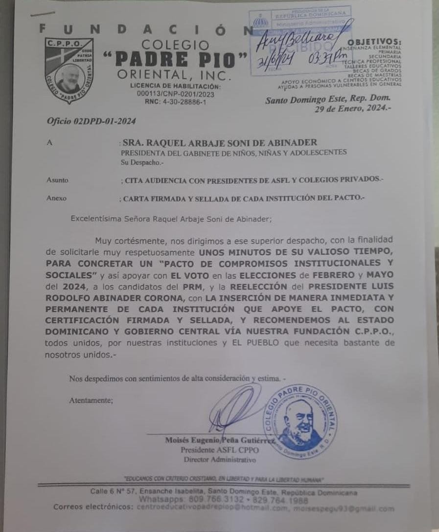 FUNDACIÓN COLEGIO PADRE PÍO ORIENTAL tweet media