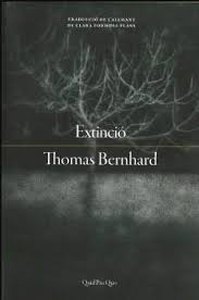 angelramos1958's tweet photo. El llibre d'avui per al #SantJordi26 és "Extinció", de Thomas Bernhard. Traduït per Clara Formosa i editat per la mallorquina @QuidProQuoed. https://t.co/uL3BPAttFJ